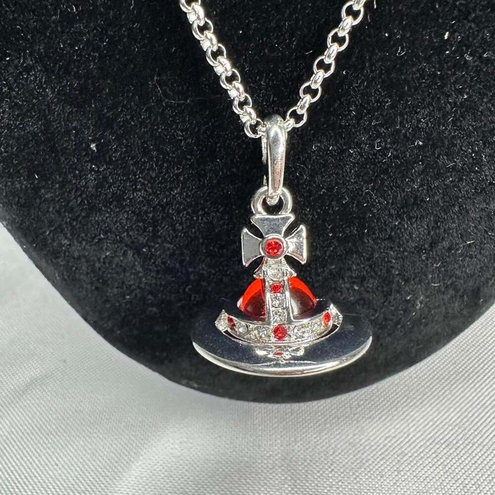 Vivienne Westwood Red Silver B 912